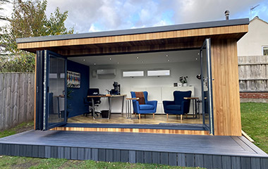 WGS Garden Room with bi-folding doors